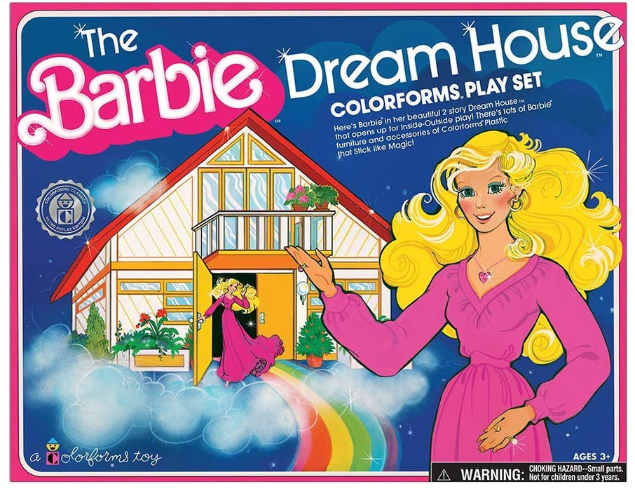 Colorforms Barbie Dream House Play Set - JKA Toys