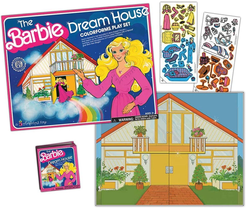 Colorforms Barbie Dream House Play Set - JKA Toys