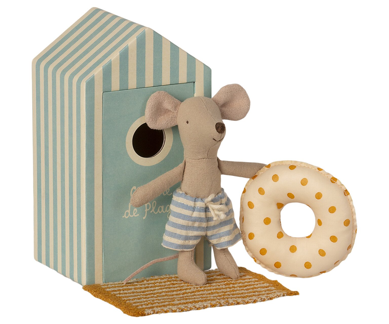 Little Brother Mouse in Beach Cabin - JKA Toys