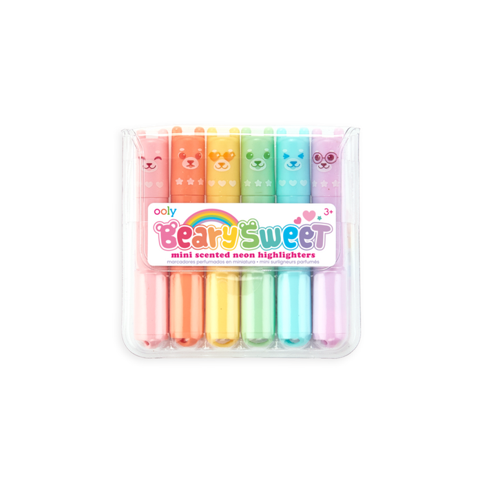 Beary Sweet Mini Highlighters - JKA Toys