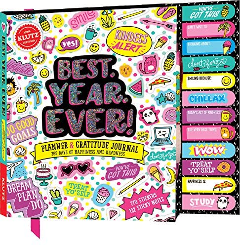 Best. Year. Ever! Planner & Gratitude Journal - JKA Toys
