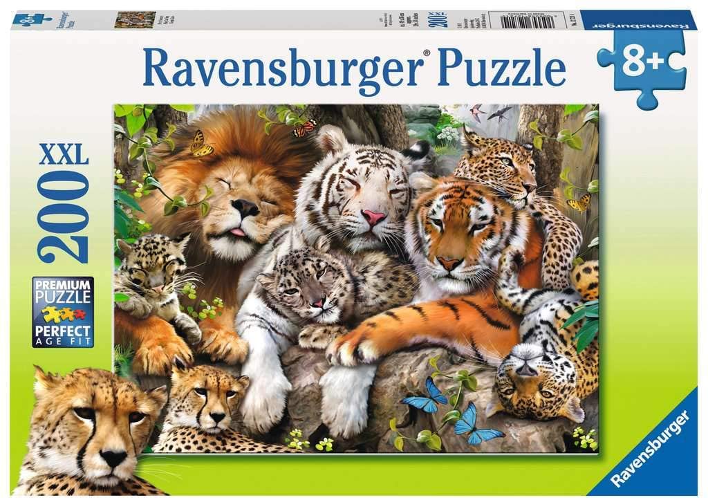 200 Piece Big Cat Nap Puzzle - JKA Toys