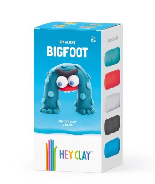 Hey Clay Claymates Bigfoot - JKA Toys