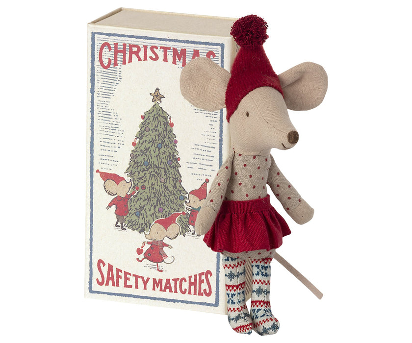 Maileg Christmas Big Sister in Matchbox - JKA Toys