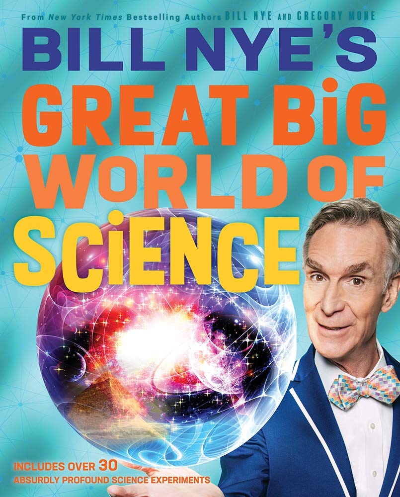 Bill Nye's Great Big World of Science Hardcover Book - JKA Toys