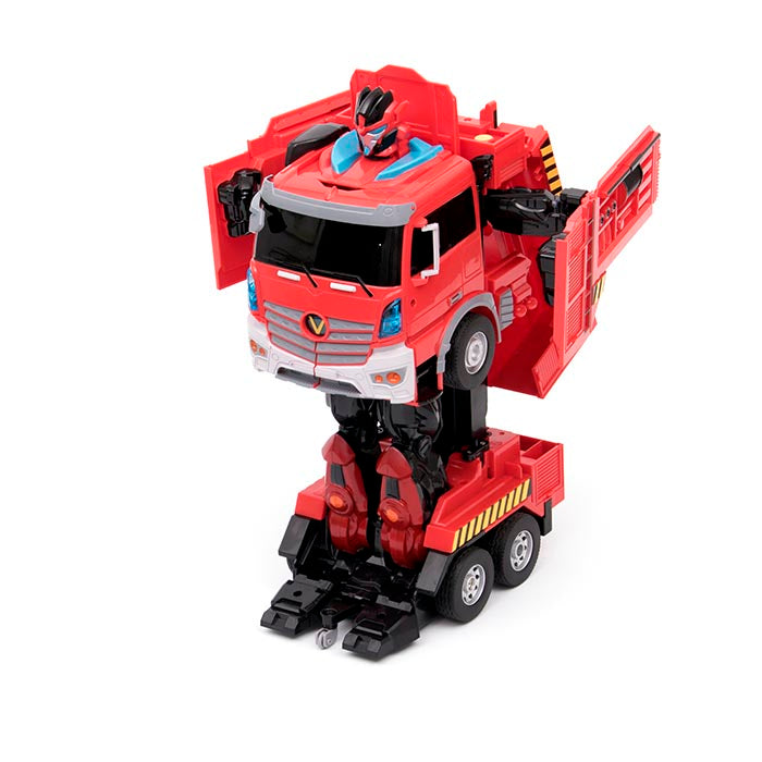 Blazin’ Moto: The Transforming Robot Firetruck - JKA Toys