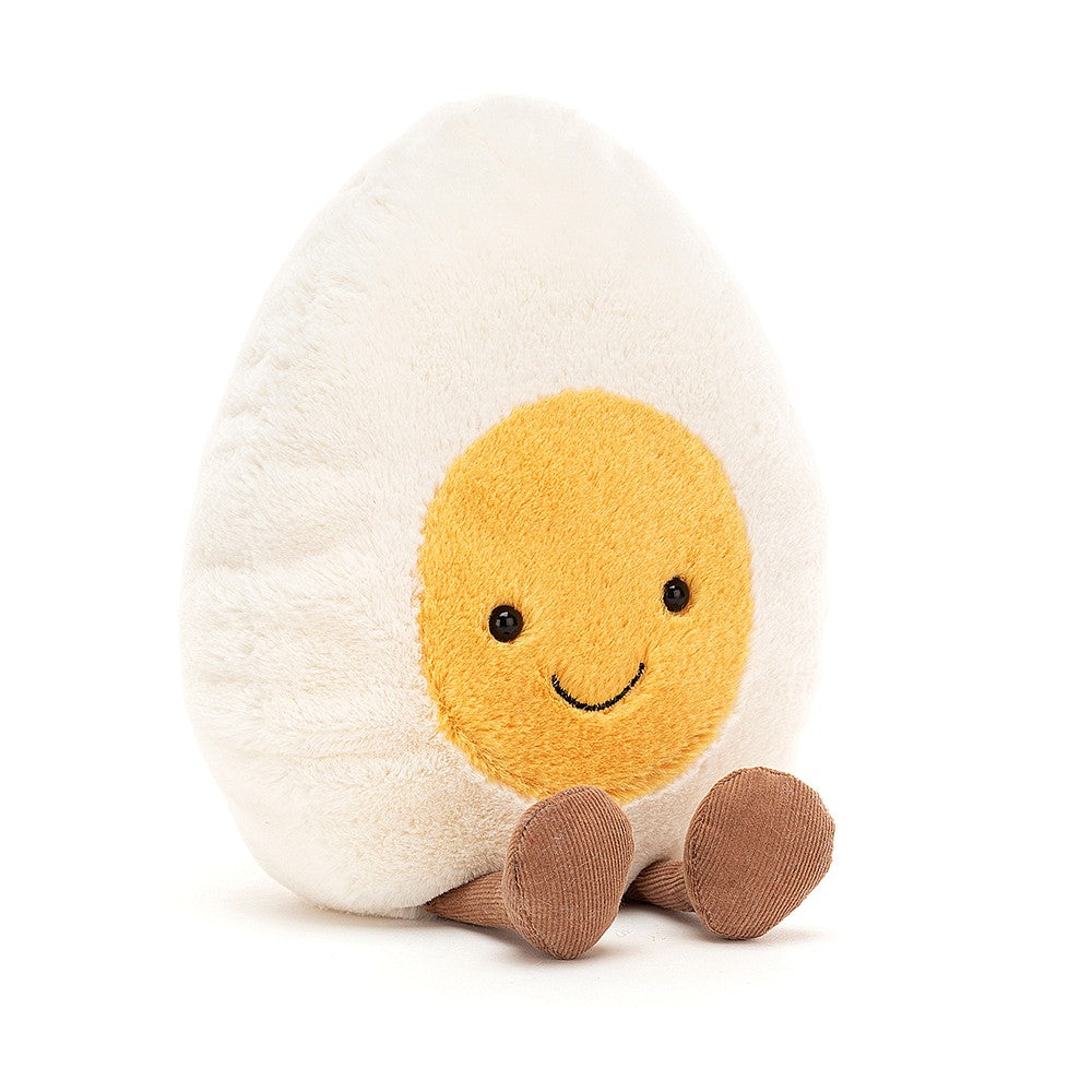 Large Amuseable Happy Boiled Egg Plush - JKA Toys