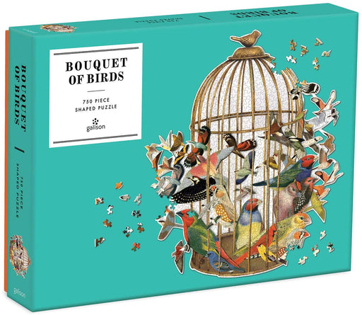 750 Piece Bouquet of Birds Shape Puzzle - JKA Toys