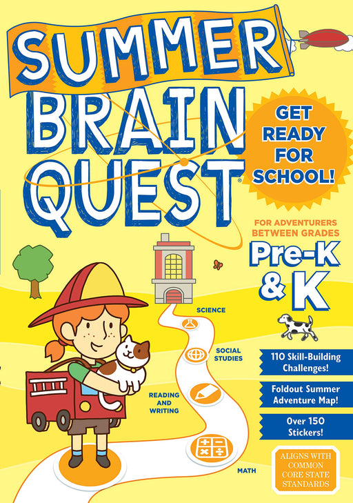 Summer Brain Quest: Pre-K & K - JKA Toys