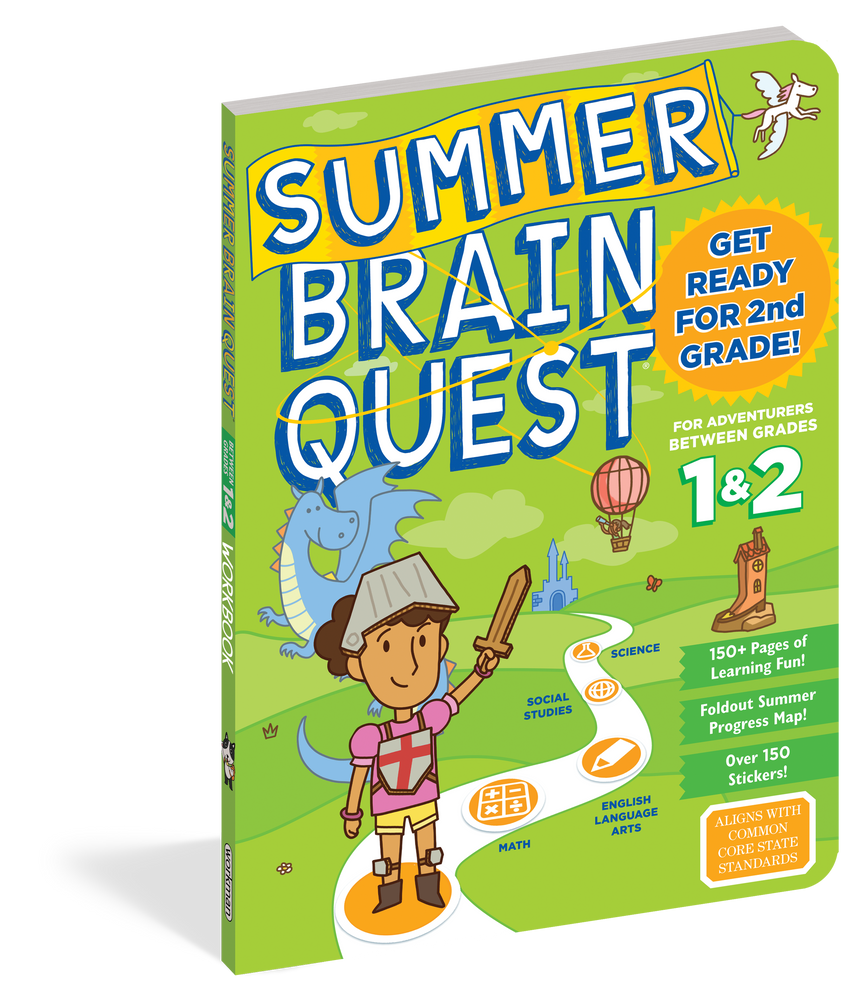 Summer Brain Quest: Between Grades 1 & 2 - JKA Toys