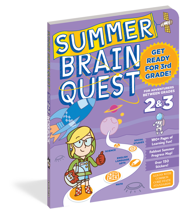 Summer Brain Quest: Between Grades 2 & 3 - JKA Toys