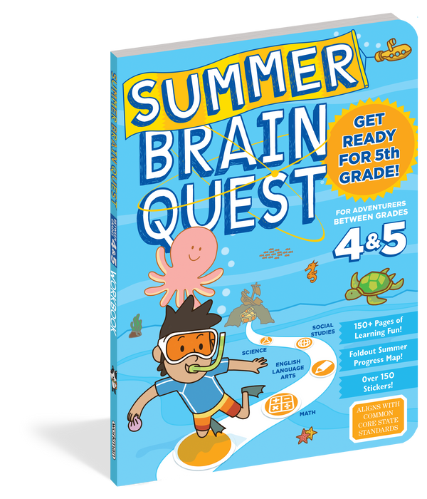 Summer Brain Quest: Between Grades 4 & 5 - JKA Toys