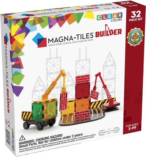 Magna-Tiles Builder 32 Piece Set - JKA Toys
