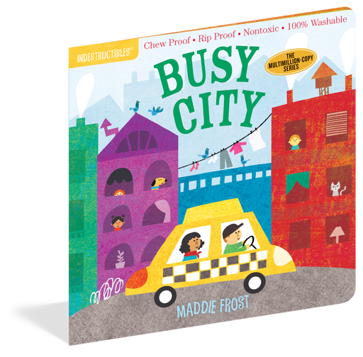 Indestructibles: Busy City Book - JKA Toys