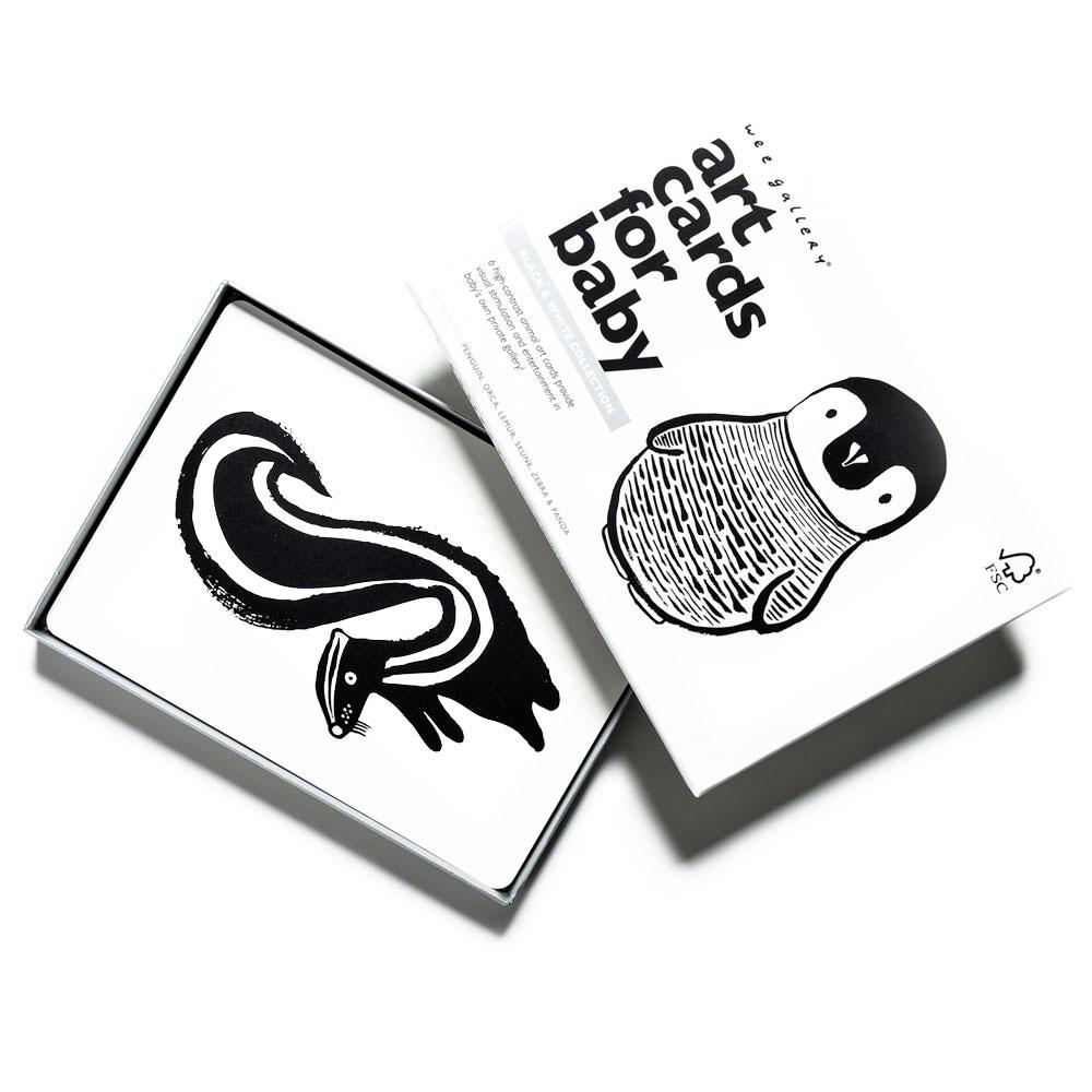 Art Cards For Baby -  Black and White Collection - JKA Toys