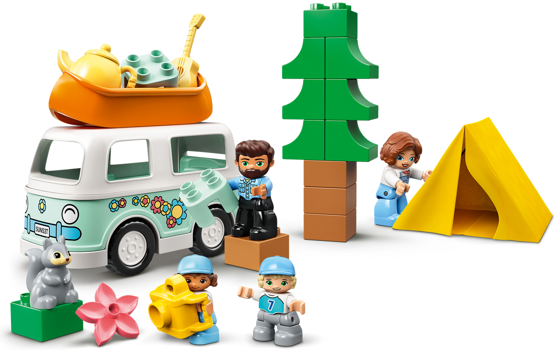 LEGO Duplo Family Camping Van Adventure JKA Toys