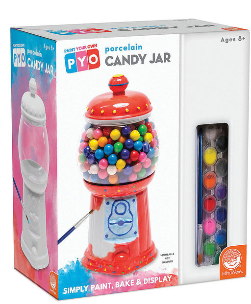 Paint Your Own Porcelain Candy Jar - JKA Toys