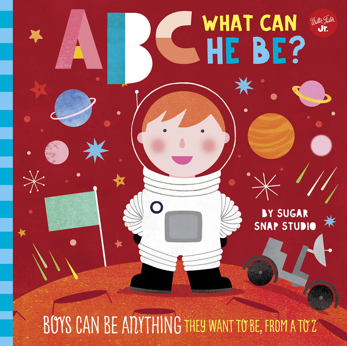 ABC What Can He Be? Board Book - JKA Toys