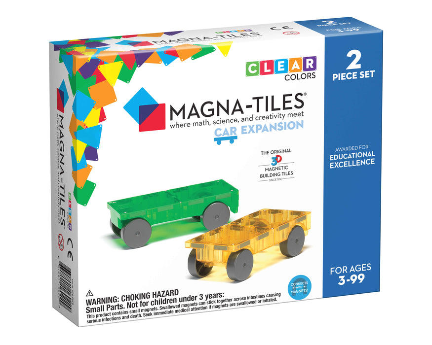 Magna-Tiles Car Expansion 2 Piece Set - JKA Toys