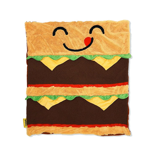 Cheeseburger Cushy Blanket - JKA Toys