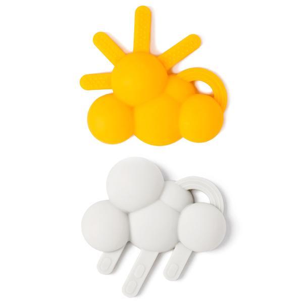 Chew Teether 2 Pack - Sunshine & Rain - JKA Toys