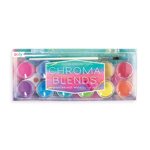 Chroma Blends Pearlescent Watercolors - JKA Toys