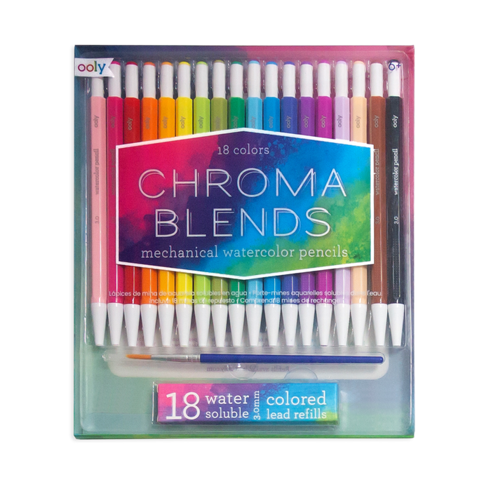 Chroma Blends Mechanical Watercolor Pencils - JKA Toys