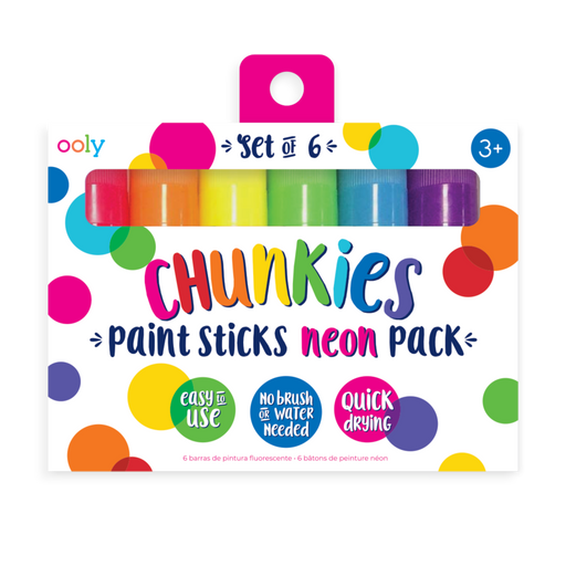 Chunkies Paint Sticks Neon Pack - JKA Toys