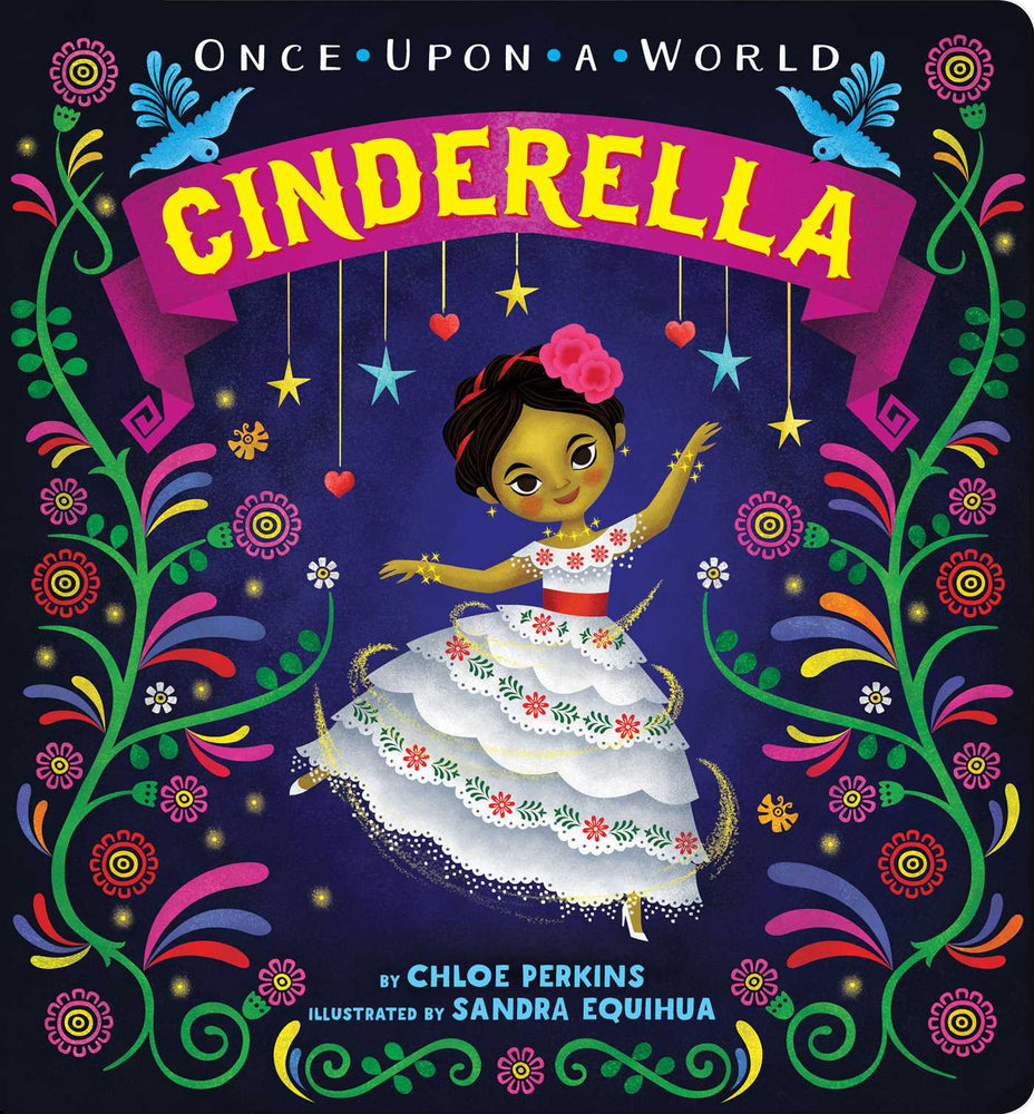 Once Upon a World Cinderella Board Book - JKA Toys