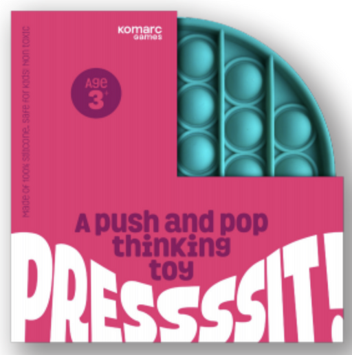 Pressssit! Turquoise Circle - JKA Toys