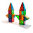 Magna-Tiles 100 Piece Clear Colors - JKA Toys
