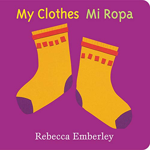 My Clothes / Mi Ropa Board Book - JKA Toys