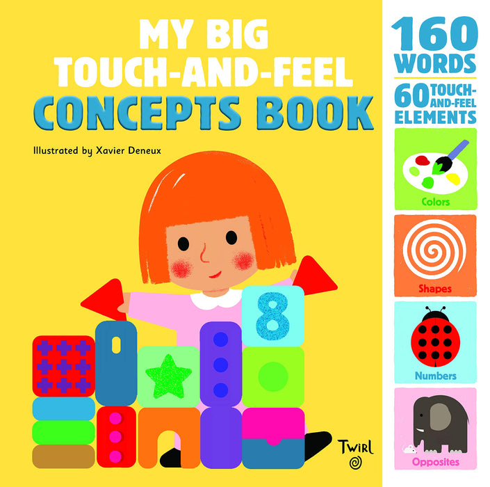 My Big Touch and Feel Concepts Books - JKA Toys