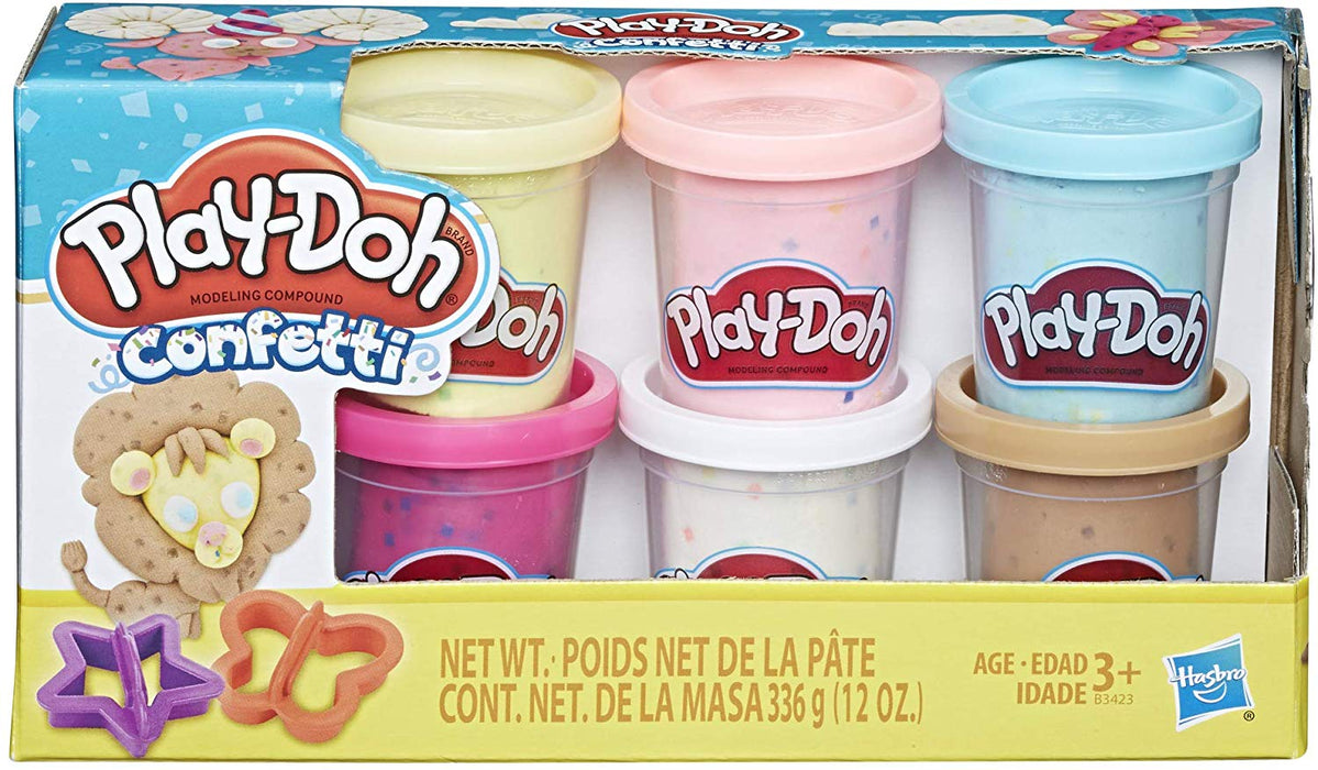 Play-Doh Confetti 6 Pack - JKA Toys