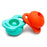 The Pop Pacifier 2 Pack - Coral & Teal - JKA Toys