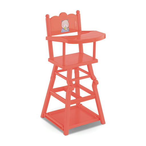 Coral High Chair For 14" & 17" Baby Doll - JKA Toys
