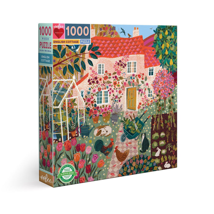 1000 Piece English Cottage Puzzle - JKA Toys