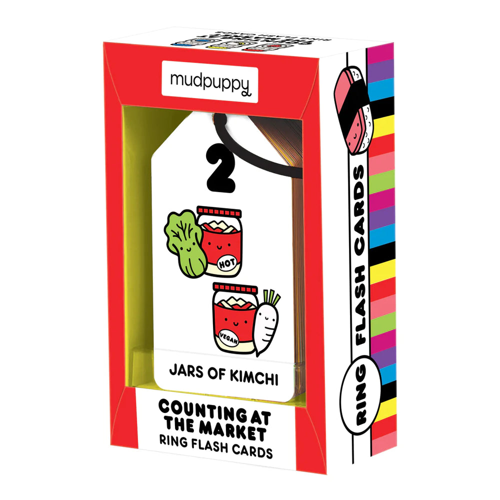 Counting At The Market Flash Cards - JKA Toys