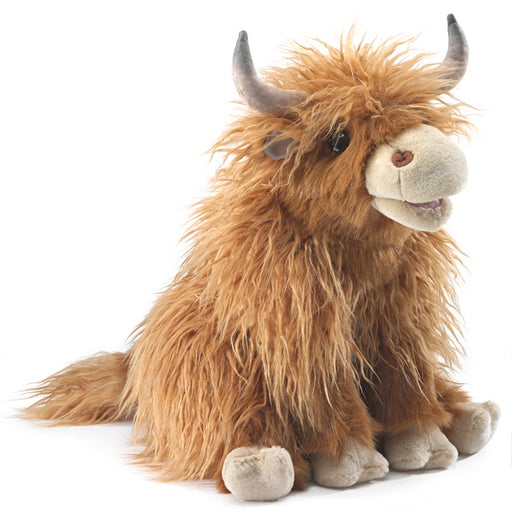 Highland Cow Puppet - JKA Toys