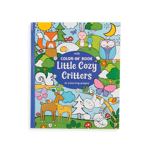 Little Cozy Critters Coloring Book - JKA Toys