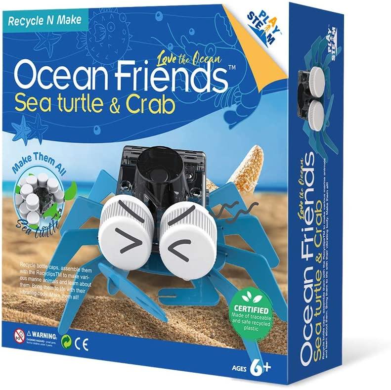 Recycle N Make Ocean Friends Sea Turtle & Crab - JKA Toys