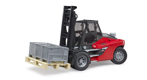 Linda HTI60 Fork Lift With Pallet And 3 Cargo Cages - JKA Toys