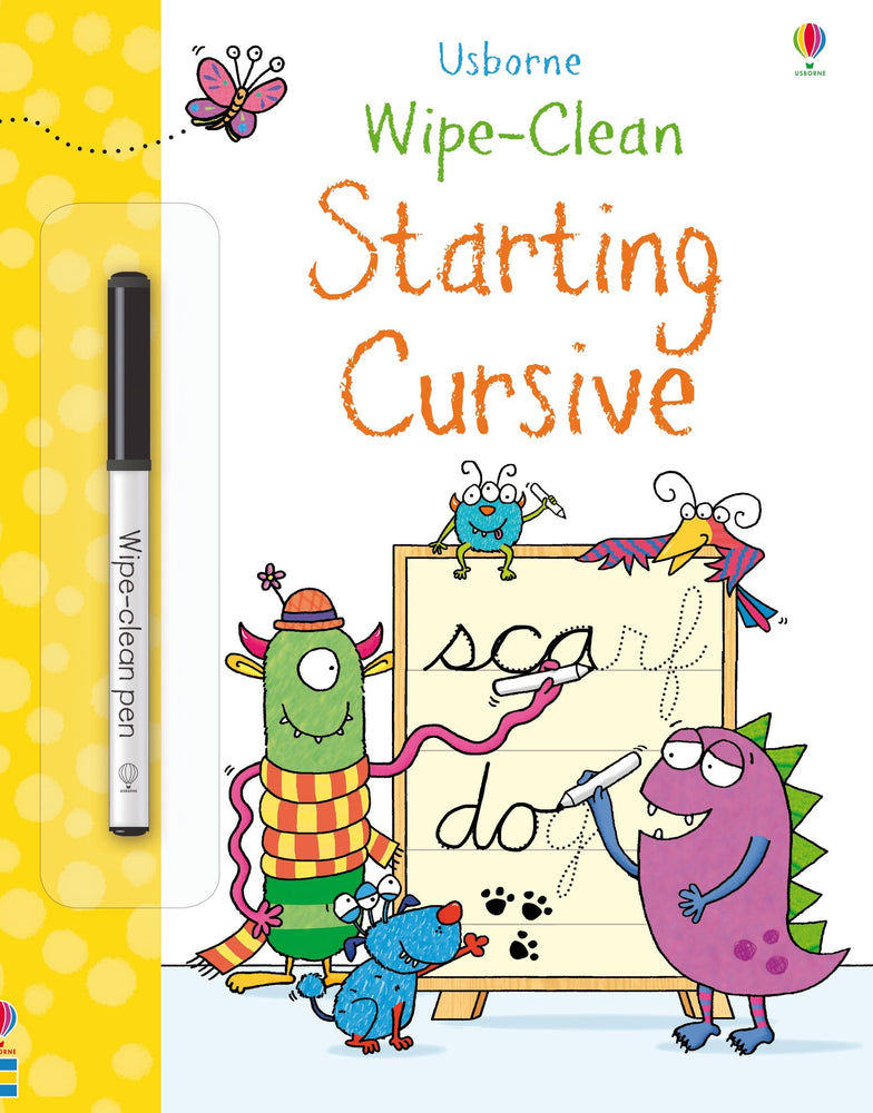 Wipe-Clean Starting Cursive - JKA Toys