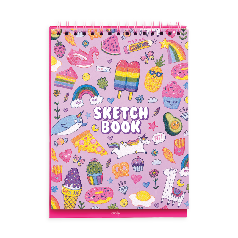 Cute Doodle World Standing Sketchbook - JKA Toys