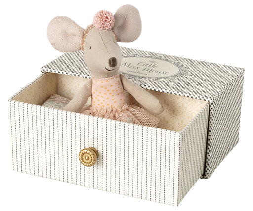 Maileg Little Sister Dance Mouse in Daybed - JKA Toys