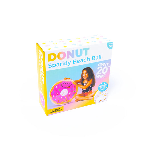 Donut Sparkly Beach Ball - JKA Toys