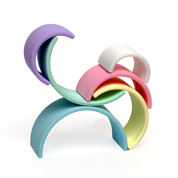 Dena Pastel Rainbow Teether - JKA Toys
