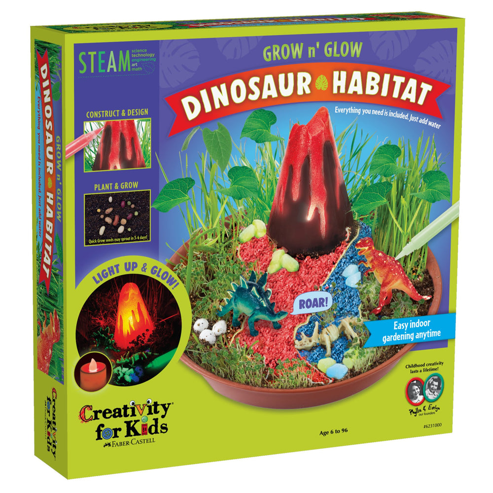 Glow N’ Grow Dinosaur Habitat - JKA Toys