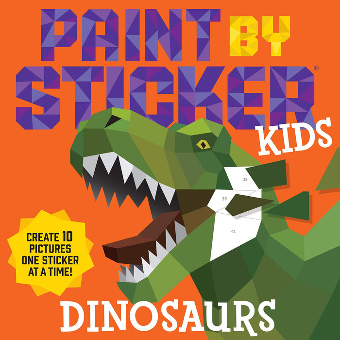 Paint by Sticker Kids: Dinosaurs - JKA Toys