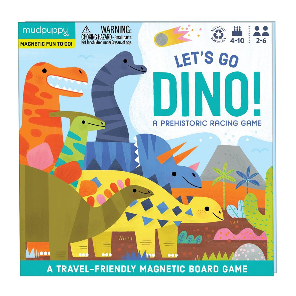 Let’s Go Dino! Magnetic Board Game - JKA Toys